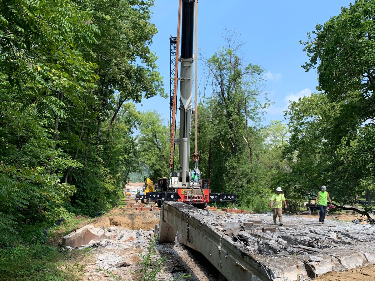 Swamp Creek Bridge Construction Masters Services