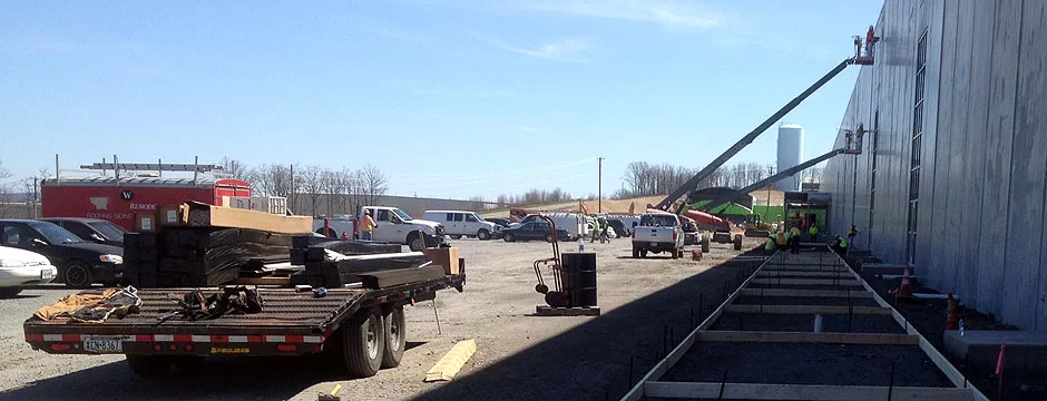 American Eagle Distribution Center construction by CMS