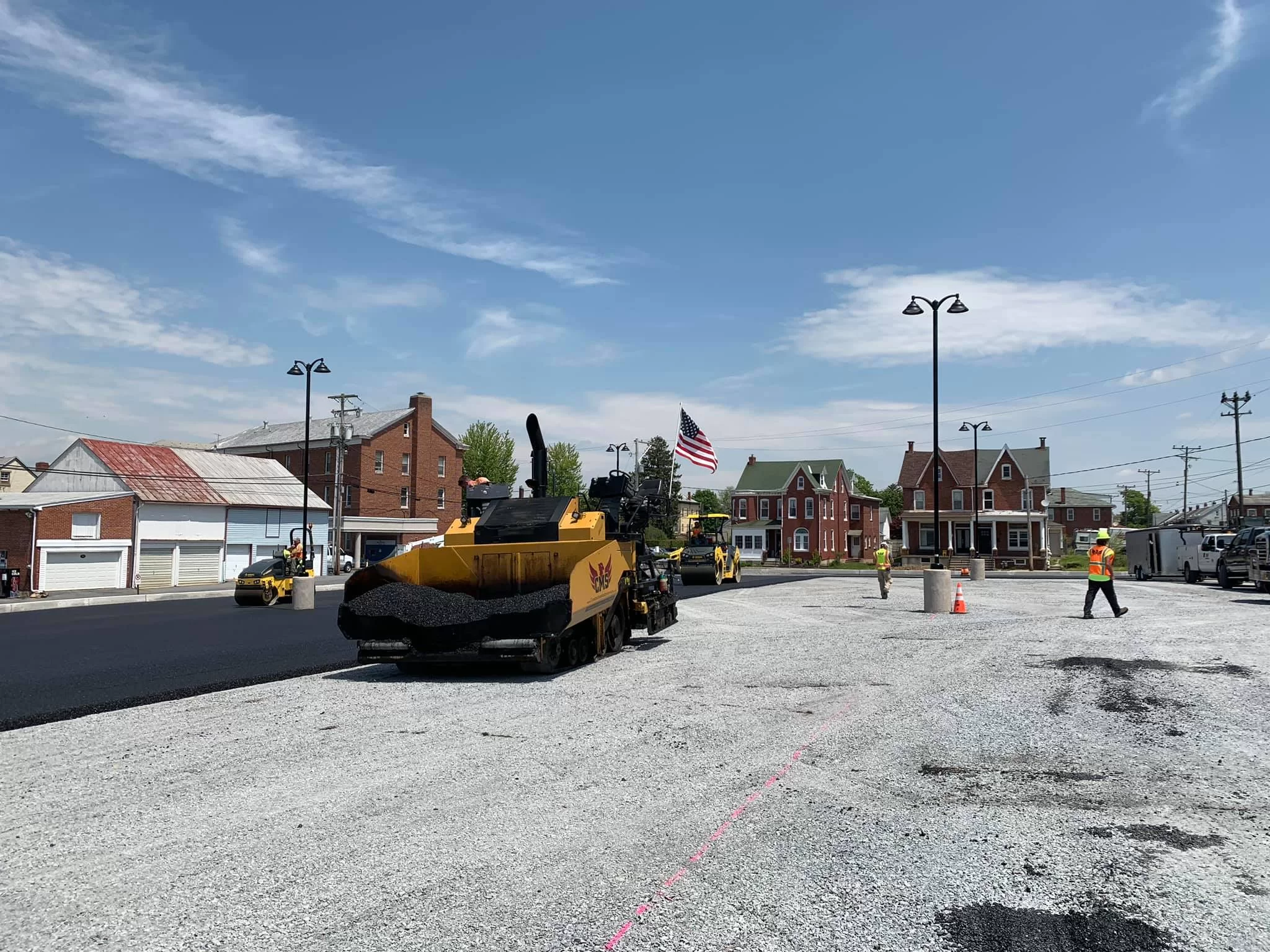 Construction Masters Services Municipal Road Paving in Fleetwood, Pennsylvania