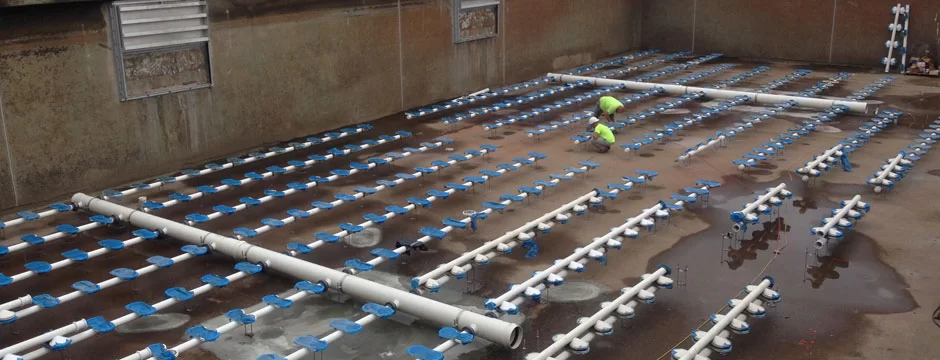 CMS completed construction at Milton Wastewater Treatment Plant in 2014.