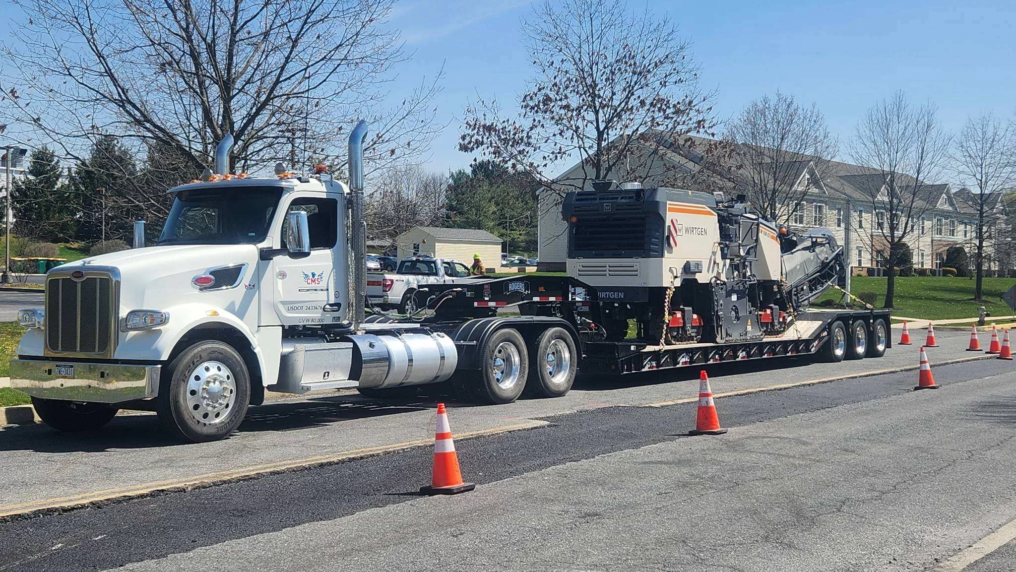 CMS provides Milling and Paving Services and is your one-stop-shop for Potholes, Patches and Paving
